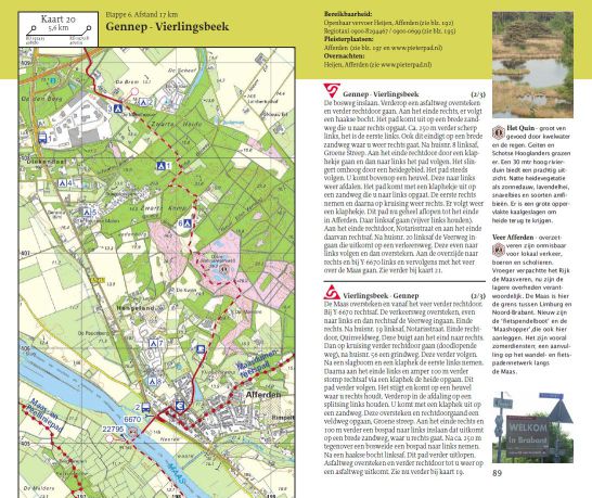 Voorbeeld van een pagina uit de gids